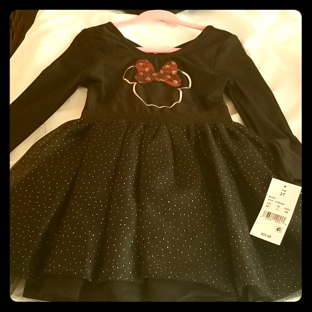 Minnie Mouse black dress